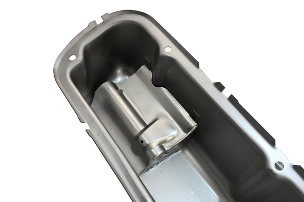 Steel Valve Covers for 1962–85 Ford SB 260‑289‑302‑351W – Smooth – 1 Hole – Raw