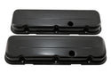 Steel Short Valve Covers – Fits 1965–95 Chevy BB 396-427-454-502 – 1 Hole – Black
