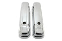 Steel Tall Valve Covers Fits 1959–1979 Pontiac V8 301‑455 – 1 Hole – Chrome