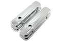 Steel Tall Valve Covers Fits 1959–1979 Pontiac V8 301‑455 – 1 Hole – Chrome