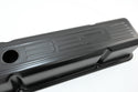 1958-86 CHEVY SMALL BLOCK 327 TALL STEEL VALVE COVERS - EDP BLACK W- 327 LOGO
