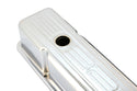 1958-86 CHEVY SMALL BLOCK 327 TALL STEEL VALVE COVERS - CHROME W- 327 LOGO