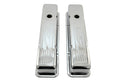 1958-86 CHEVY SMALL BLOCK 327 TALL STEEL VALVE COVERS - CHROME W- 327 LOGO