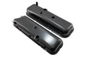 Steel OEM‑Style Tall Valve Covers Fits 1965–1972 Chevy BB 396‑427‑454 – Recessed Corner – 1–2 Holes – Black