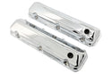 Steel Valve Covers Fits 1968–1997 Ford 429-460 Big Block Engines – Smooth – 1 Hole – Chrome
