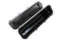 Steel Valve Covers Fits 1968–1997 Ford 429-460 Big Block Engines – Smooth – 1 Hole – Black