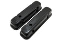 Steel Tall Valve Covers Fits 1959–1979 Pontiac V8 301‑455 – 1 Hole – EDP Black