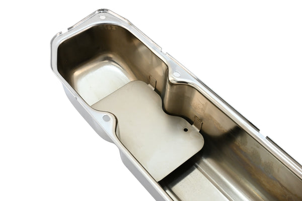 1958-88 MOPAR BIG BLOCK 383-426-440 STEEL WEDGE VALVE COVERS - CHROME