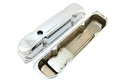 1958-88 MOPAR BIG BLOCK 383-426-440 STEEL WEDGE VALVE COVERS - CHROME
