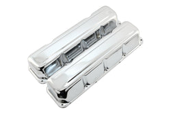 1968-79 AMC-JEEP 304-360-390-401 V8 STEEL VALVE COVERS - CHROME