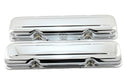 1968-79 AMC-JEEP 304-360-390-401 V8 STEEL VALVE COVERS - CHROME