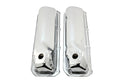 Steel Valve Covers Fits 1969–1982 Ford SB 351C‑351M‑400M‑Boss 302 – Smooth – 1 Hole – Chrome