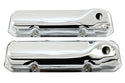 Steel Valve Covers Fits 1969–1982 Ford SB 351C‑351M‑400M‑Boss 302 – Smooth – 1 Hole – Chrome