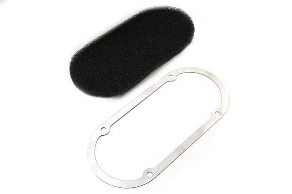 Single 4-Barrel Hilborn-Style Scoop – 5 Finned Black Aluminum Air Scoop