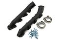 Cast Iron Low Profile V-Band Exhaust Manifolds 2003-up 5.7L/6.1L/6.2L/6.4L Dodge/Mopar Gen 3 Hemi Engines – Ceramic Black