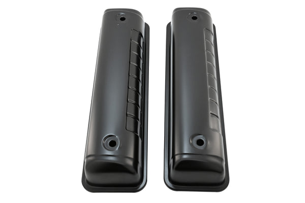 1955-64 FORD Y-BLOCK 272-292-312 VALVE COVERS - BLACK