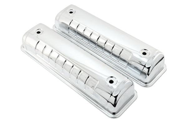 1955-64 FORD Y-BLOCK 272-292-312 VALVE COVERS - CHROME