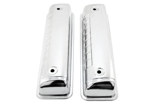 1955-64 FORD Y-BLOCK 272-292-312 VALVE COVERS - CHROME