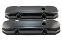 1958-88 MOPAR BIG BLOCK 383-426-440 STEEL WEDGE VALVE COVERS - BLACK