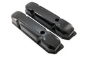 1958-88 MOPAR BIG BLOCK 383-426-440 STEEL WEDGE VALVE COVERS - BLACK