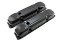 1958-88 MOPAR BIG BLOCK 383-426-440 STEEL WEDGE VALVE COVERS - BLACK