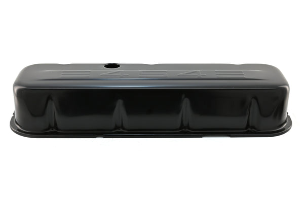 Tall Steel Valve Covers for 1965-1995 Chevy BB 396-502 – 454 Logo – Black