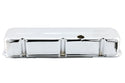 Steel Tall Valve Covers Fits 1965–95 Chevy BB 396‑427‑454‑502 – 1 Hole – Chrome