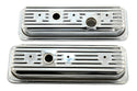 1985-93 CHEVY-GMC 4.3L V6 CENTER BOLT STEEL VALVE COVERS W- BOLTS - CHROME