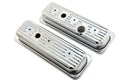 1985-93 CHEVY-GMC 4.3L V6 CENTER BOLT STEEL VALVE COVERS W- BOLTS - CHROME