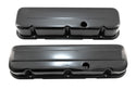 Steel Tall Valve Covers Fits 1965–95 Chevy BB 396‑427‑454‑502 – 1 Hole – Black