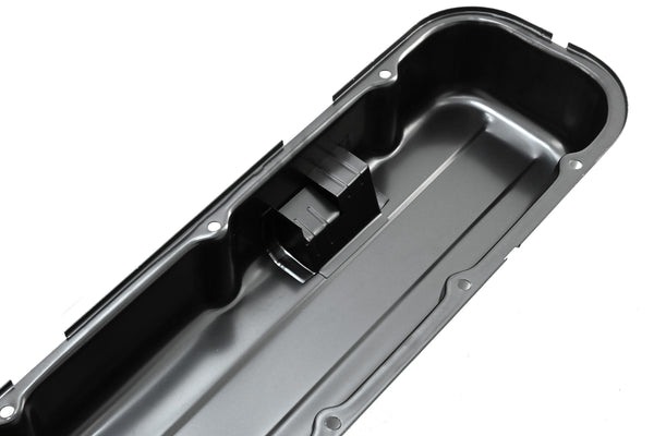 Steel Tall Valve Covers Fits 1965–95 Chevy BB 396‑427‑454‑502 – 1 Hole – Black