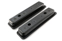Steel Valve Covers – Fits 1987–2000 Chevy/GMC 5.0L & 5.7L SBC – Ball Milled Center Bolt – Black