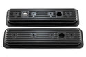 Steel Valve Covers – Fits 1987–2000 Chevy/GMC 5.0L & 5.7L SBC – Ball Milled Center Bolt – Black