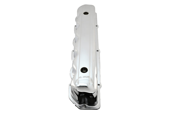 1965-89 FORD 240-300 STRAIGHT-INLINE 6 CYLINDER STEEL VALVE COVER - CHROME