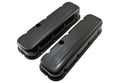 Steel 1965-2000 Chevy Bb 502 Tall Valve Covers C.I.D 502 Logo - Black