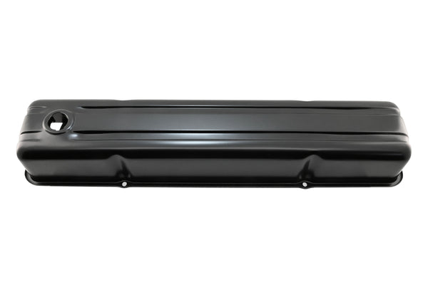 1952-62 CHEVY 235 STRAIGHT-INLINE 6 CYLINDER STEEL VALVE COVER  - BLACK