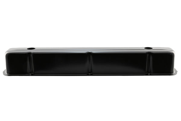 Steel Valve Cover & Side Plates Kit Fits 1962-74 Chevy 194-230-250 Inline 6 Engines – Black Finish – 2-Hole Design