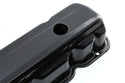 Steel Valve Cover & Side Plates Kit Fits 1962-74 Chevy 194-230-250 Inline 6 Engines – Black Finish – 2-Hole Design