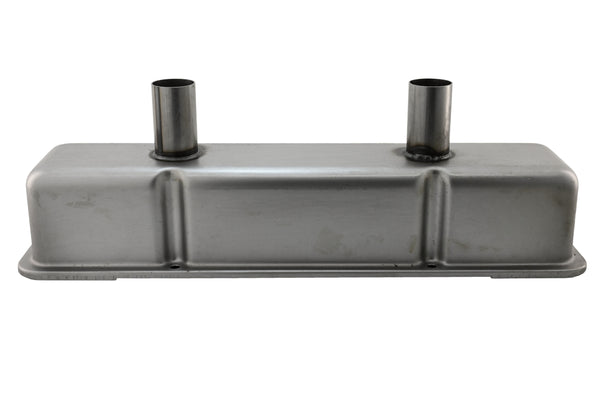 1958-86 CHEVY SMALL BLOCK 283-305-327-350-400 CIRCLE TRACK RACING STEEL VALVE COVERS - RAW