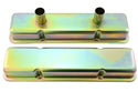 1958-86 CHEVY SMALL BLOCK 283-305-327-350-400 CIRCLE TRACK RACING STEEL VALVE COVERS - ZINC
