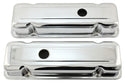 1980-84 Chevy 229 3.8L V6 Short Steel Valve Covers – Chrome