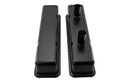 1958-86 CHEVY SMALL BLOCK 283-305-327-350-400 CIRCLE TRACK RACING STEEL VALVE COVERS - BLACK