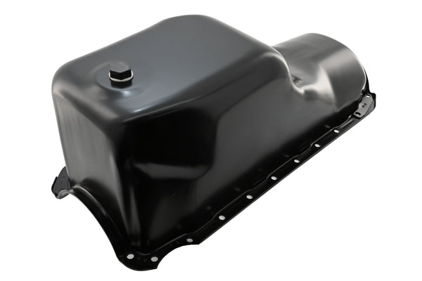 Steel Oil Pan – Fits 1966–1990 Chevy Big‑Block Truck 396‑402‑427‑454 – 6‑Quart Capacity – Black