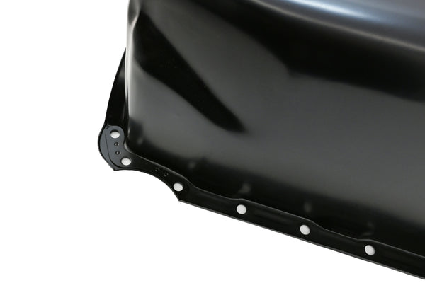 Steel Oil Pan – Fits 1966–1990 Chevy Big‑Block Truck 396‑402‑427‑454 – 6‑Quart Capacity – Black