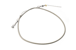 Stainless Steel Braided Throttle Cable – 48" – Fits EFI LS1 – Universal Performance Cable