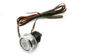 Universal RFID 12V Ignition Switch Engine Start Push Button System Anti Theft Kit – Silver Push-Start Button