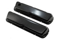 Steel Valve Covers Fits 1986–95 Ford 302 5.0L Fox‑Body Mustang – Smooth – 1 Hole & 1 No‑Hole – Black