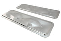 1962-74 CHEVY 194-230-250 STRAIGHT-INLINE 6 CYLINDER STEEL VALVE COVER SIDE PLATE - CHROME (One Plate Only)