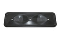 1962-74 CHEVY 194-230-250 STRAIGHT-INLINE 6 CYLINDER STEEL VALVE COVER SIDE PLATE - BLACK (One Plate Only)