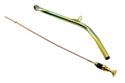 Steel TorqueFlite 727 Locking Transmission Dipstick – Fits Chrysler 727 – Bellhousing Mount – Zinc Finish